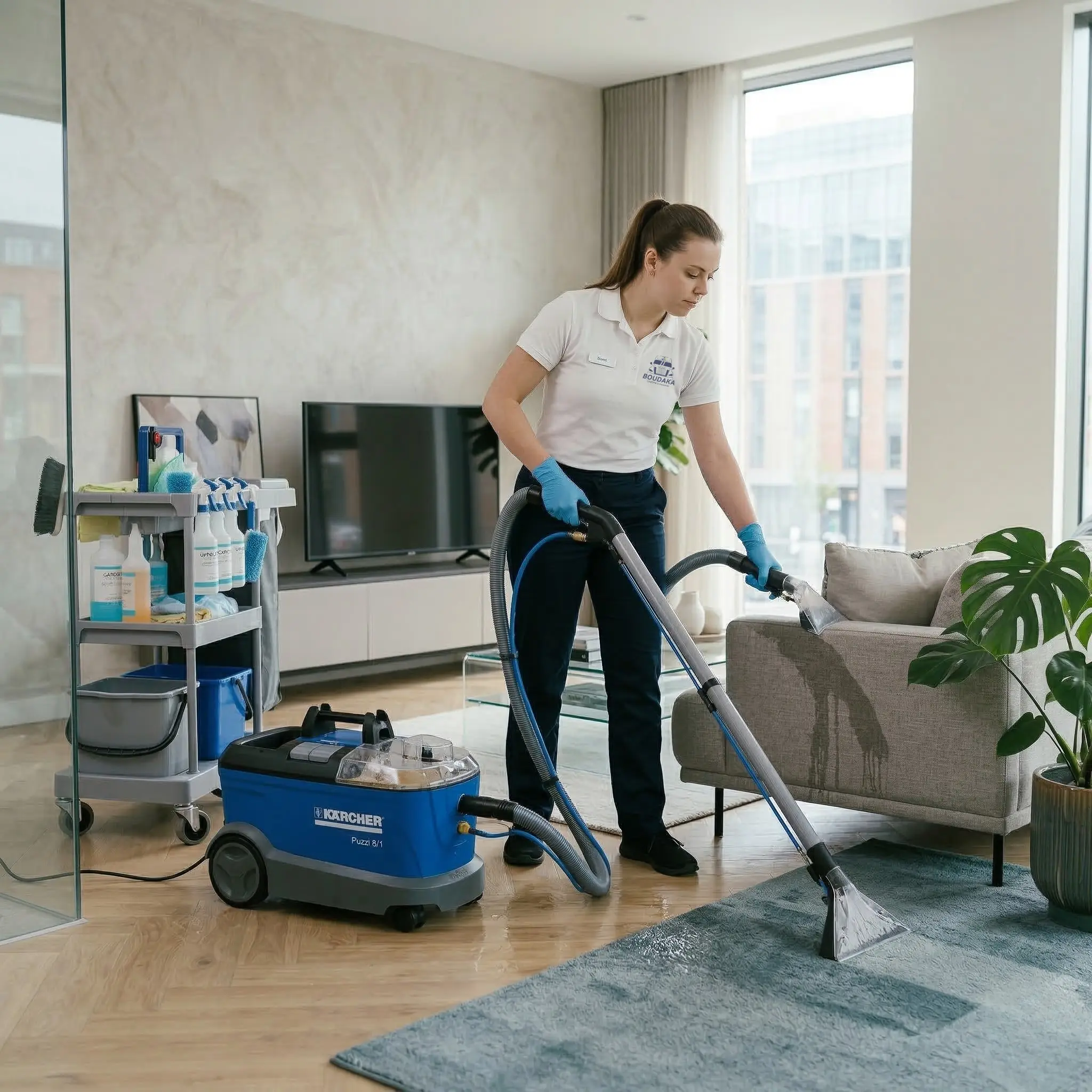 Polster- und Teppichreinigung