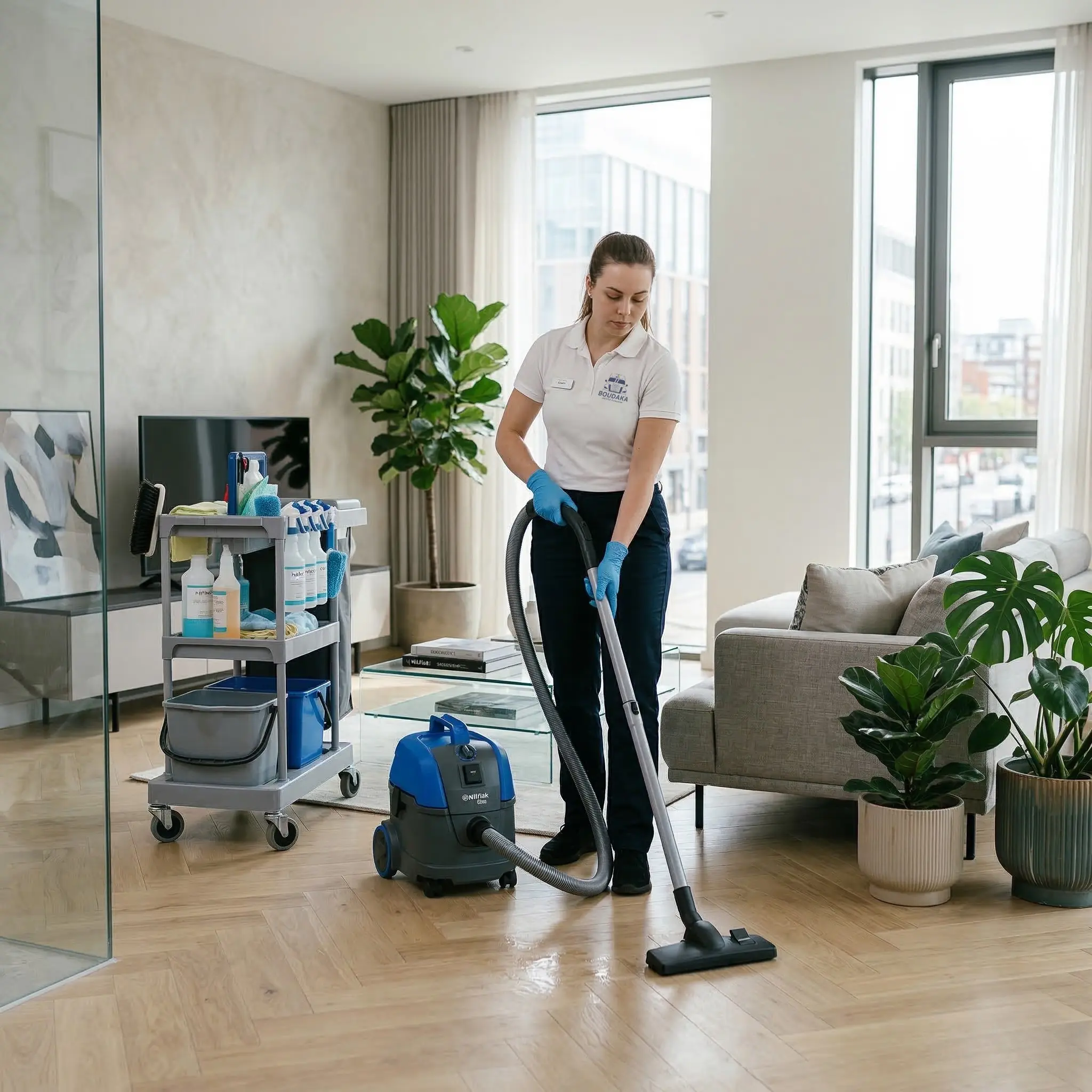 Wohnung und Haus Reinigung