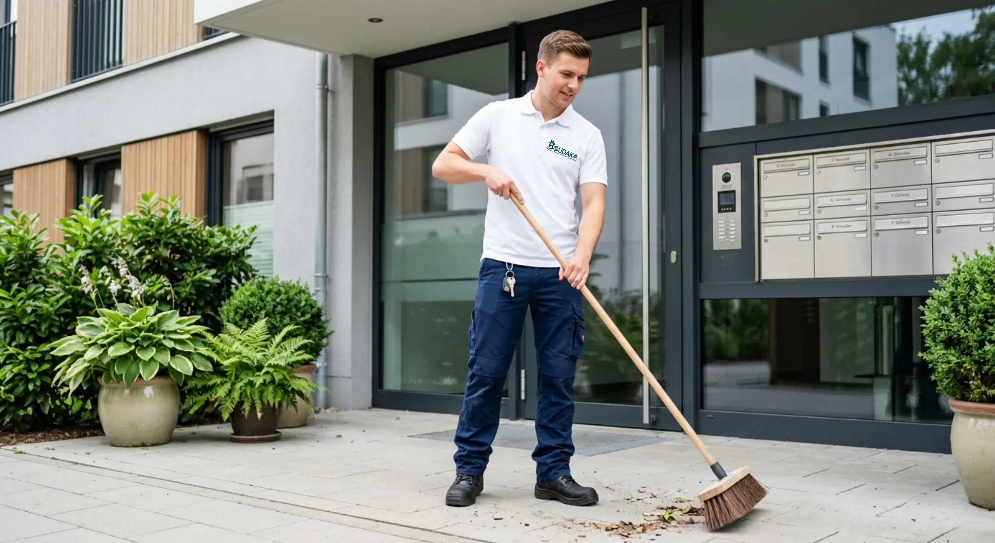 Objektbetreuung in Neu-Anspach, Umgebung und dem gesamten Einsatzgebiet durch Dienstleistungen Boudaka für gepflegte Immobilien, kontrollierte Außenanlagen und verlässliche Betreuung von Wohn- und Gewerbeobjekten.