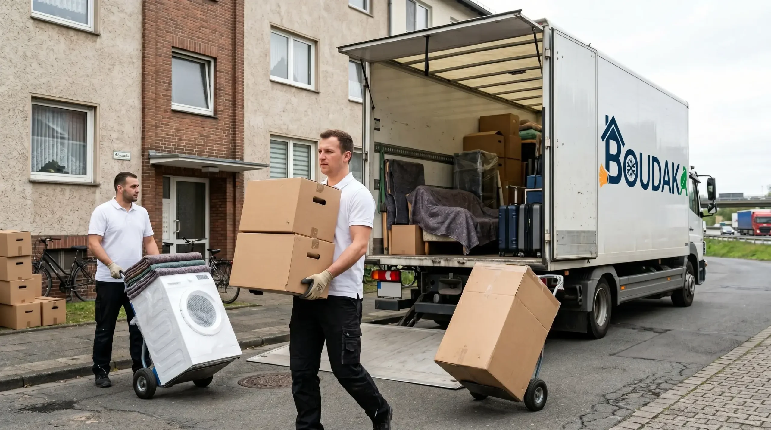 Umzugsservice in Neu-Anspach mit professionellem Möbeltransport, Verpackungsservice und europaweiten Umzügen von Dienstleistungen Boudaka.